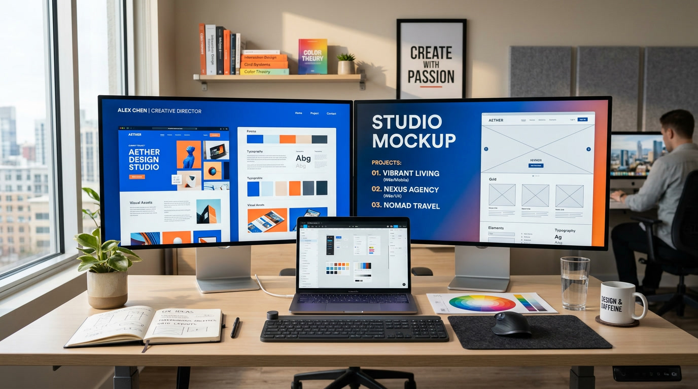 Perpaduan Kombinasi Warna Terbaik untuk Web Portofolio