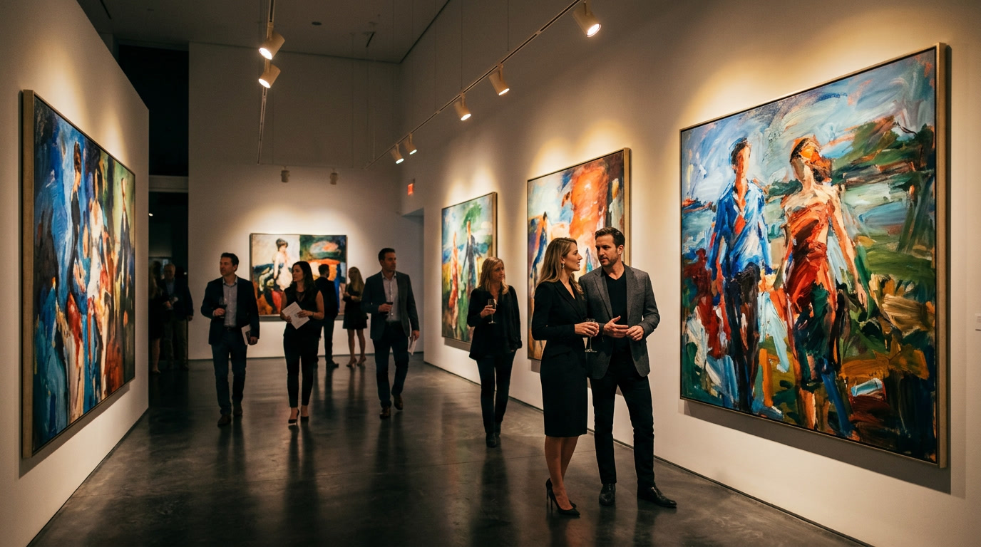 Refleksi Kehidupan Modern Melalui Pameran Seni Lukis Ariana Lutterman